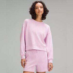 Lululemon Softstreme Perfectly Oversized Cropped Crew
